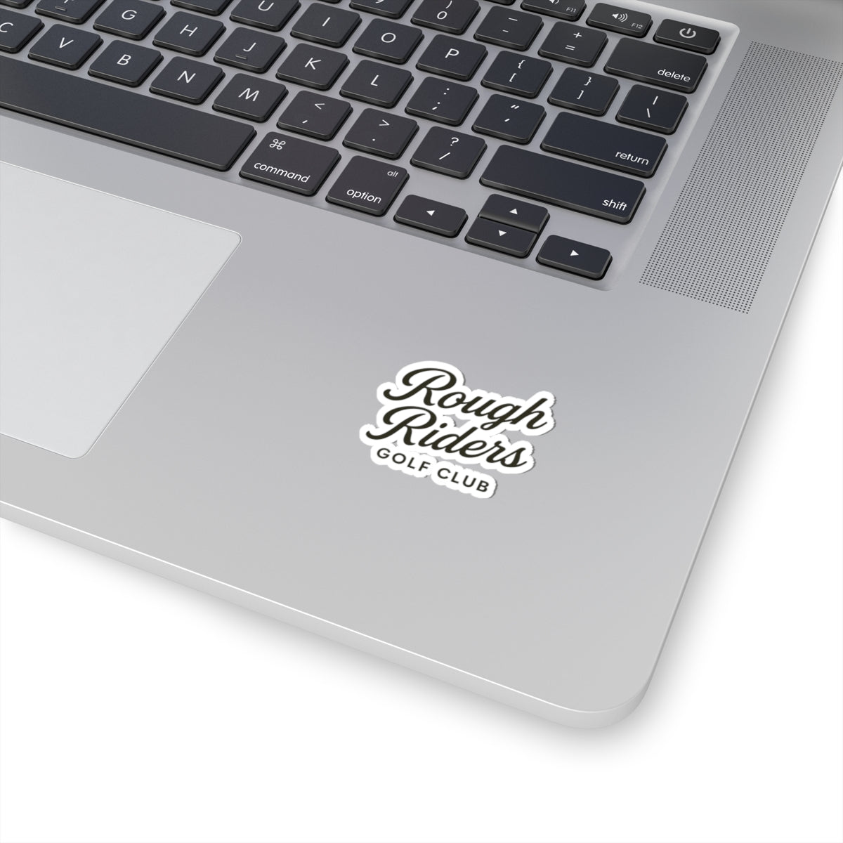 Rough Riders Golf Club Signature Script Sticker
