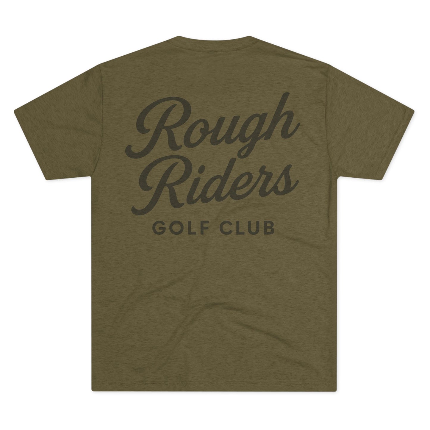 Rough Riders Golf Club Script Logo T-Shirt