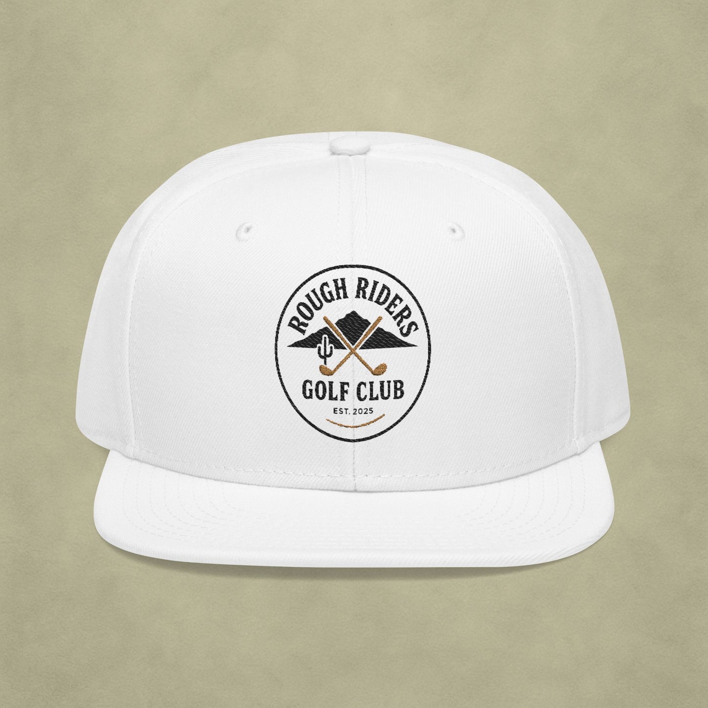 Rough Riders Golf Club Two-Tone Heritage Snapback Hat