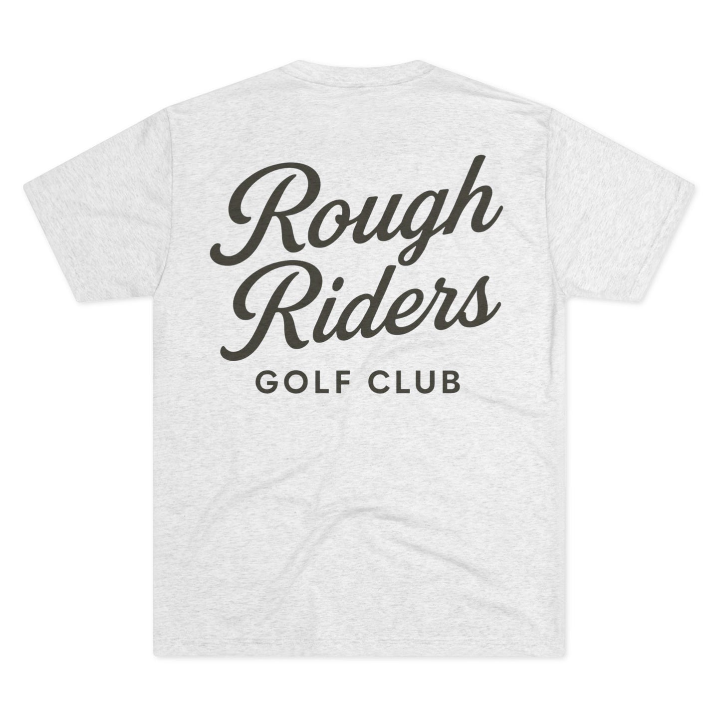 Rough Riders Golf Club Script Logo T-Shirt