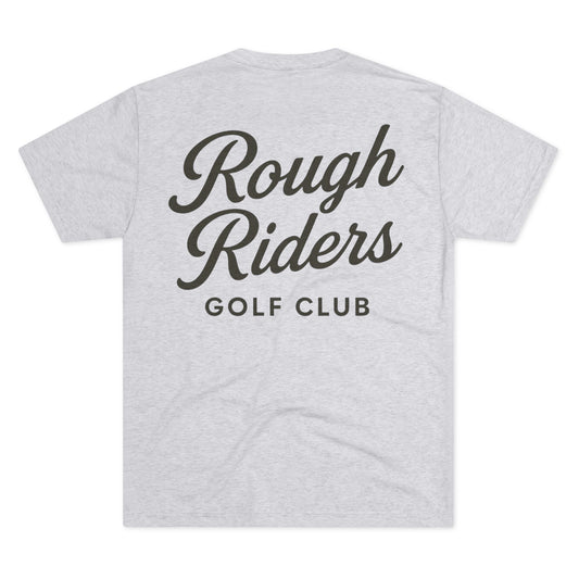 Rough Riders Golf Club Script Logo T-Shirt